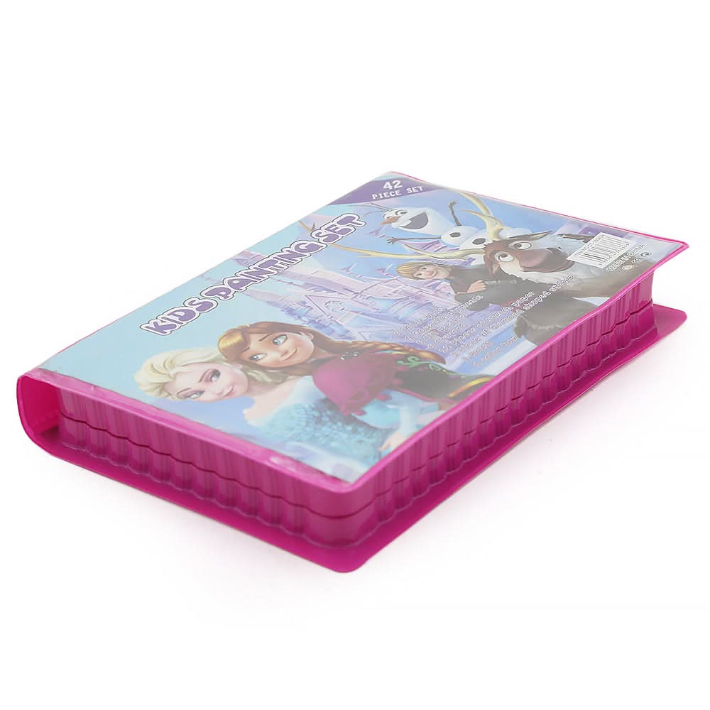 Color Kit 42 Pcs - Pink, Kids, Pencil Boxes And Stationery Sets, Chase value, Chase Value