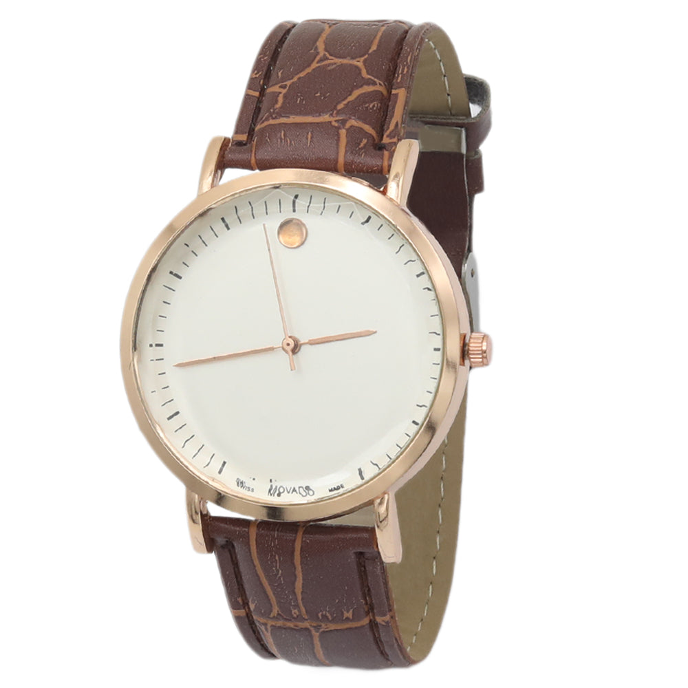 Men's Watch Camel Strap - Brown, Men, Watches, Chase Value, Chase Value