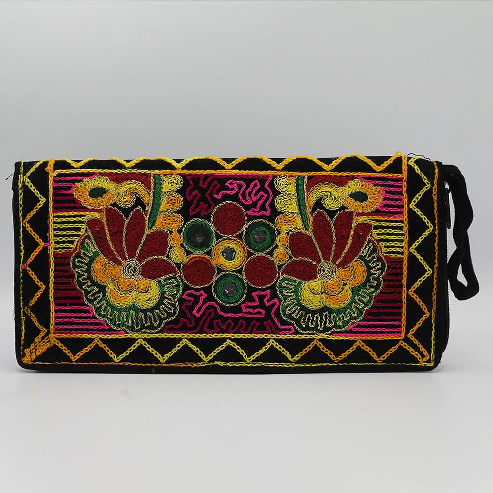 Women's Clutch 11-3 Flower - Yellow, Women, Clutches, Chase Value, Chase Value