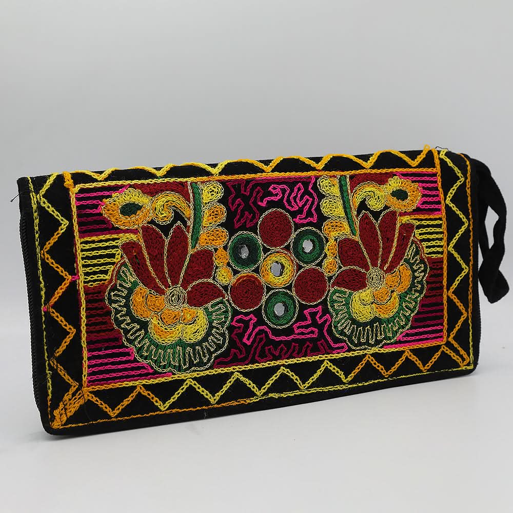 Women's Clutch 11-3 Flower - Yellow, Women, Clutches, Chase Value, Chase Value