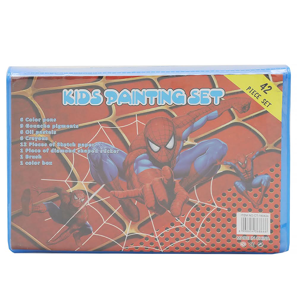 Color Kit 42 Pcs - Blue, Kids, Pencil Boxes And Stationery Sets, Chase value, Chase Value