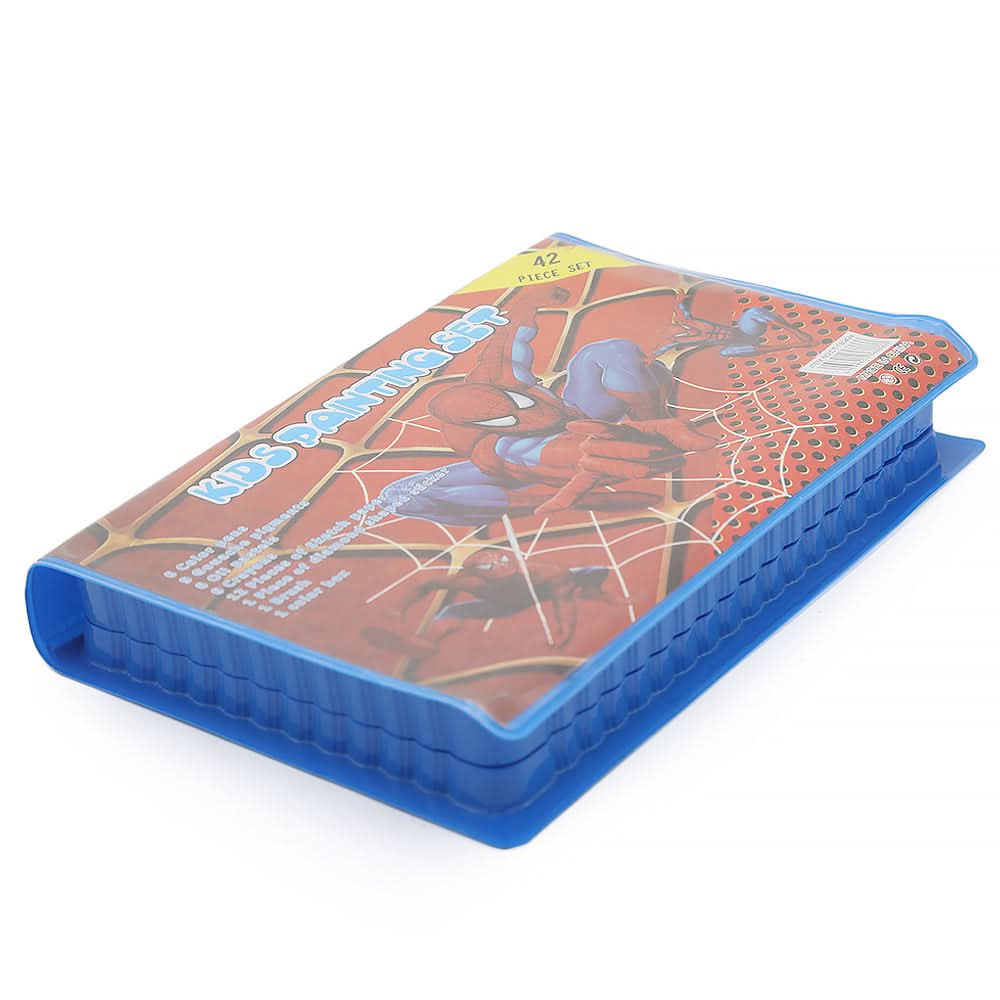 Color Kit 42 Pcs - Blue, Kids, Pencil Boxes And Stationery Sets, Chase value, Chase Value