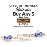 Women's Hair Pin & Clip - Royal Blue, Women, Hair And Head Jewellery, Chase Value, Chase Value