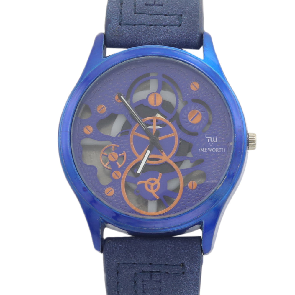 Men's Stylish Watch - Royal Blue, Men, Watches, Chase Value, Chase Value
