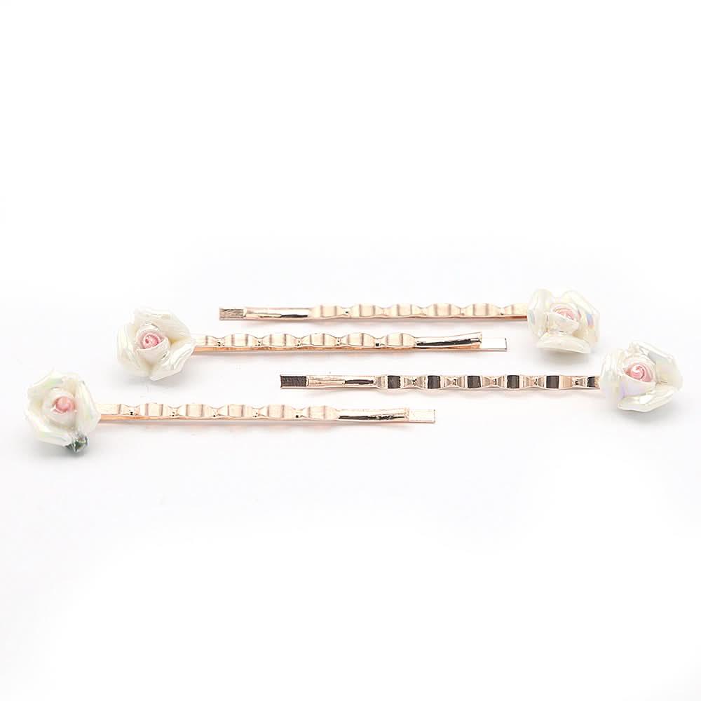 Women's Hair Pin & Clip - White, Women, Hair And Head Jewellery, Chase Value, Chase Value
