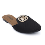 Women's Backless Slipper - Black, Women, Slippers, Chase Value, Chase Value