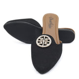 Women's Backless Slipper - Black, Women, Slippers, Chase Value, Chase Value