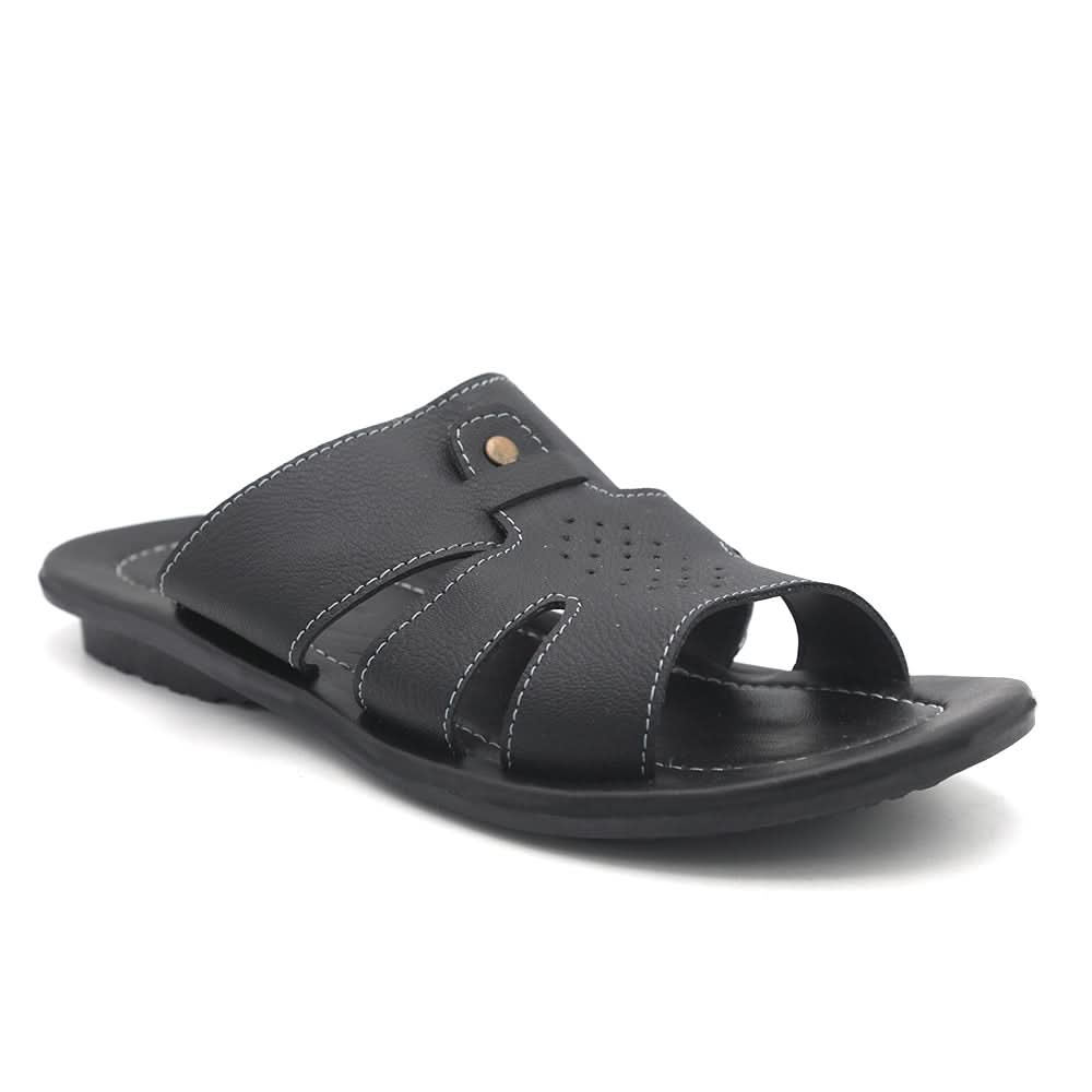 Men's Slippers C21 - Black, Men, Slippers, Chase Value, Chase Value