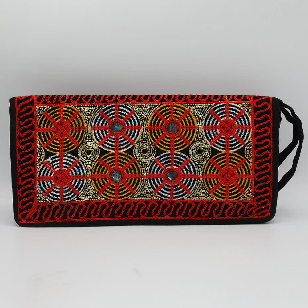 Women's Clutch 11-4 Circle - Red, Women, Clutches, Chase Value, Chase Value
