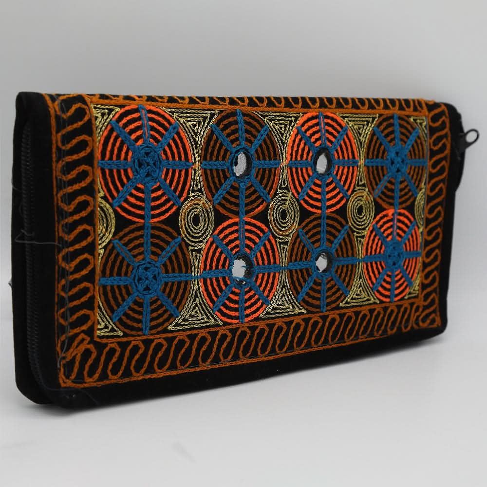 Women's Clutch 11-4 Circle - Mustard, Women, Clutches, Chase Value, Chase Value