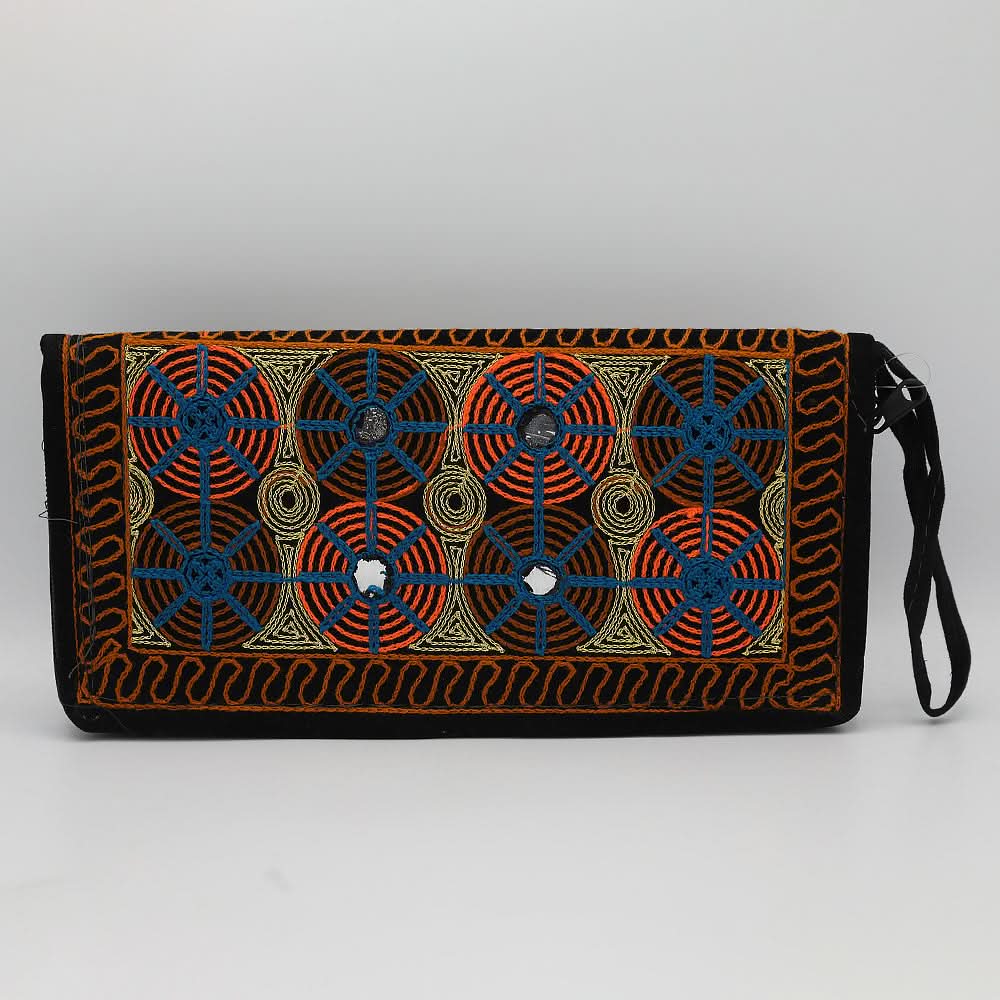 Women's Clutch 11-4 Circle - Mustard, Women, Clutches, Chase Value, Chase Value