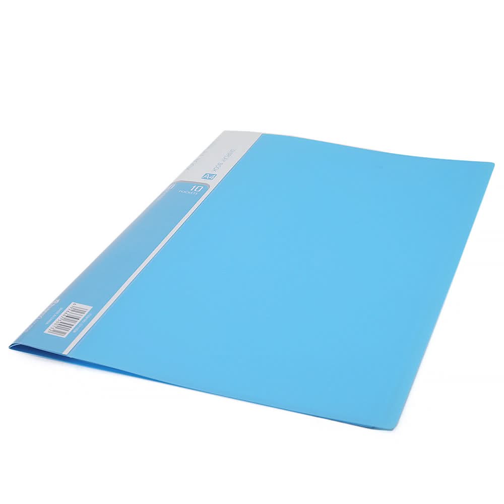 Pocket File 10 Pockets - Sky Blue, Kids, Pencil Boxes And Stationery Sets, Chase value, Chase Value