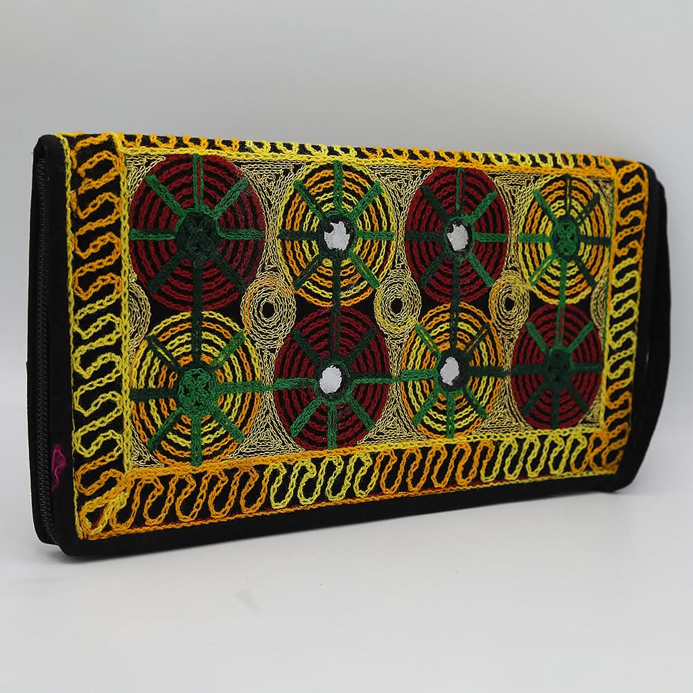 Women's Clutch 11-4 Circle - Yellow, Women, Clutches, Chase Value, Chase Value