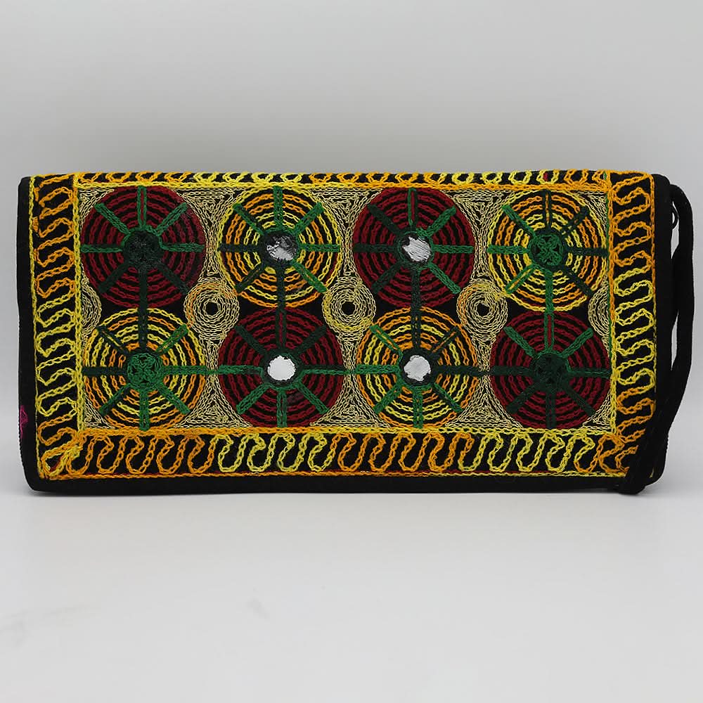Women's Clutch 11-4 Circle - Yellow, Women, Clutches, Chase Value, Chase Value