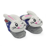 Baby Socks Booties - White - Light Grey, Kids, NB Shoes And Socks, Chase Value, Chase Value