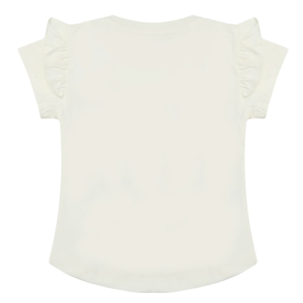 Girls Half Sleeves T-Shirt - Cream, Kids, Girls T-Shirts, Chase Value, Chase Value