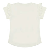 Girls Half Sleeves T-Shirt - Cream, Kids, Girls T-Shirts, Chase Value, Chase Value