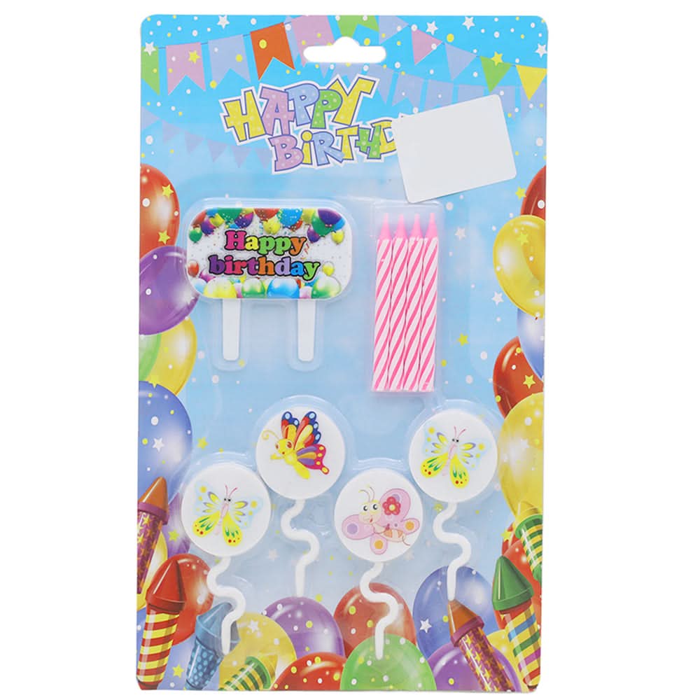 Happybirthday Candle - Blue, Kids, Pencil Boxes And Stationery Sets, Chase value, Chase Value