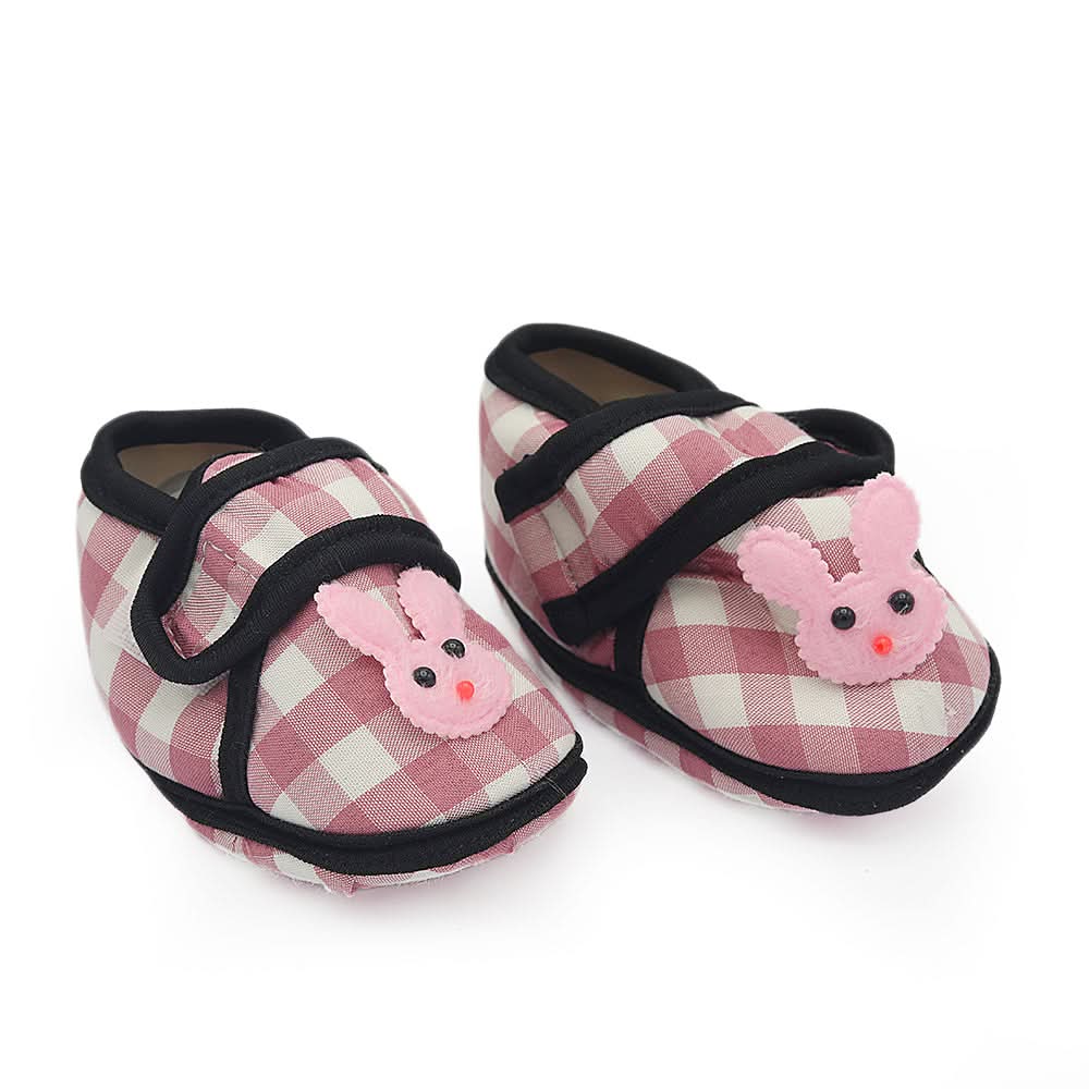 Newborn Booties Box - Pink - Black, Kids, NB Shoes And Socks, Chase Value, Chase Value