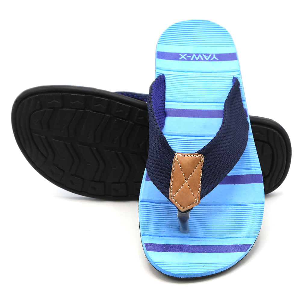 Men's Slipper - Blue, Men, Slippers, Chase Value, Chase Value