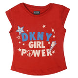 Girls Half Sleeves T-Shirt - Red, Kids, Girls T-Shirts, Chase Value, Chase Value