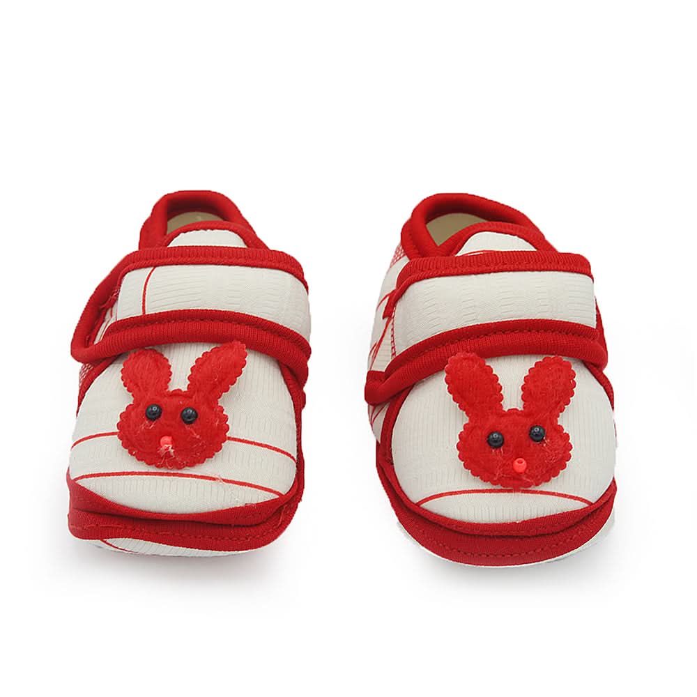 Newborn Booties Box - Red - White, Kids, NB Shoes And Socks, Chase Value, Chase Value