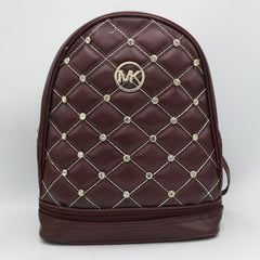 Girls Backpack 7580 - Maroon, Kids, Kids Bags, Chase Value, Chase Value