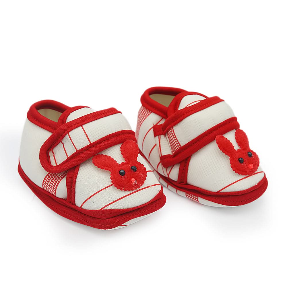 Newborn Booties Box - Red - White, Kids, NB Shoes And Socks, Chase Value, Chase Value