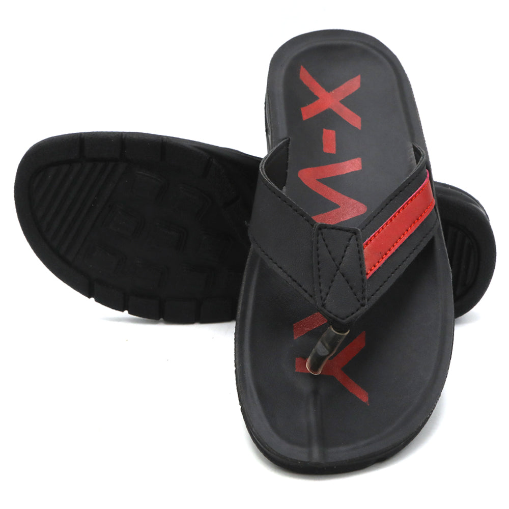 Men's Slipper - Black, Men, Slippers, Chase Value, Chase Value