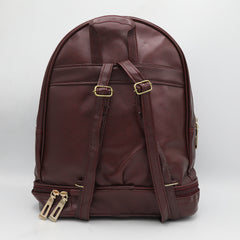 Girls Backpack 7580 - Maroon, Kids, Kids Bags, Chase Value, Chase Value