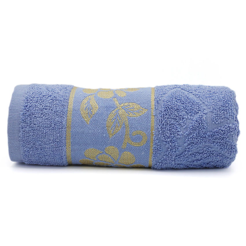 Embossed Flower Face Towel - Sky Blue, Home & Lifestyle, Face Towels, Chase Value, Chase Value