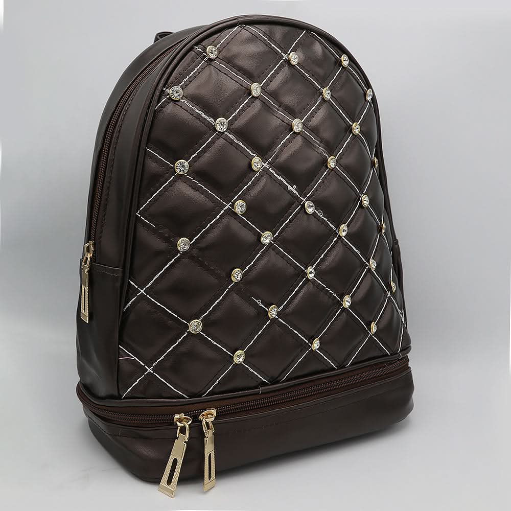 Girls Backpack 7580 - Coffee, Kids, Kids Bags, Chase Value, Chase Value