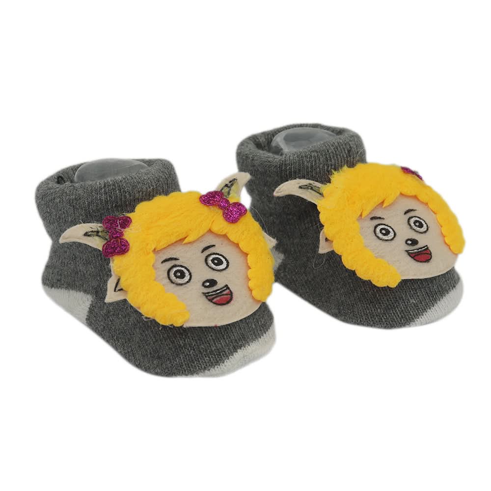 Cartier's Booties Cards - Yellow - Grey, Kids, NB Shoes And Socks, Chase Value, Chase Value