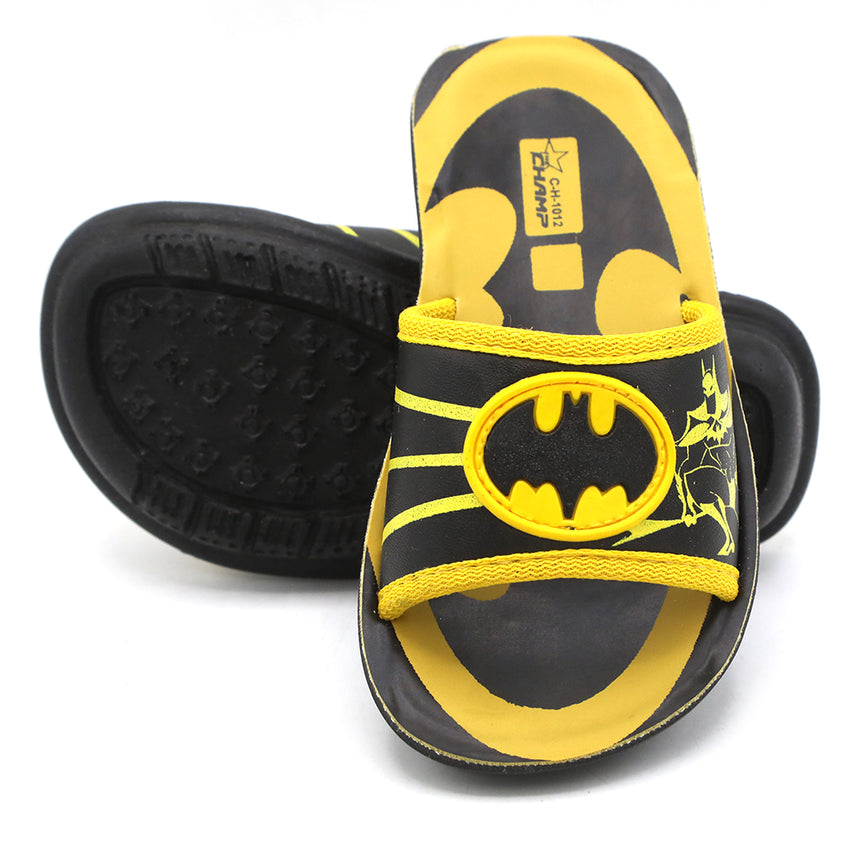 Boys Slipper - Yellow, Boys Slippers, Chase Value, Chase Value