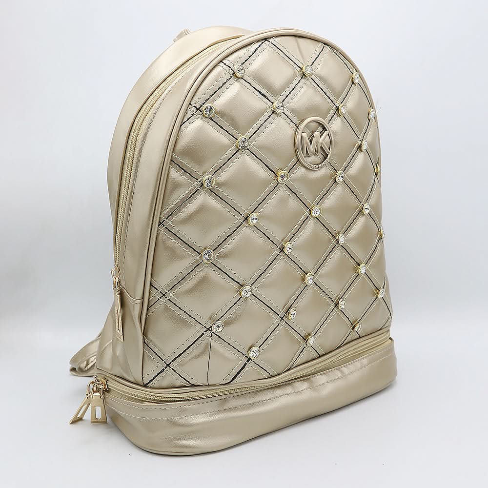 Girls Backpack 7580 - Golden, Kids, Kids Bags, Chase Value, Chase Value