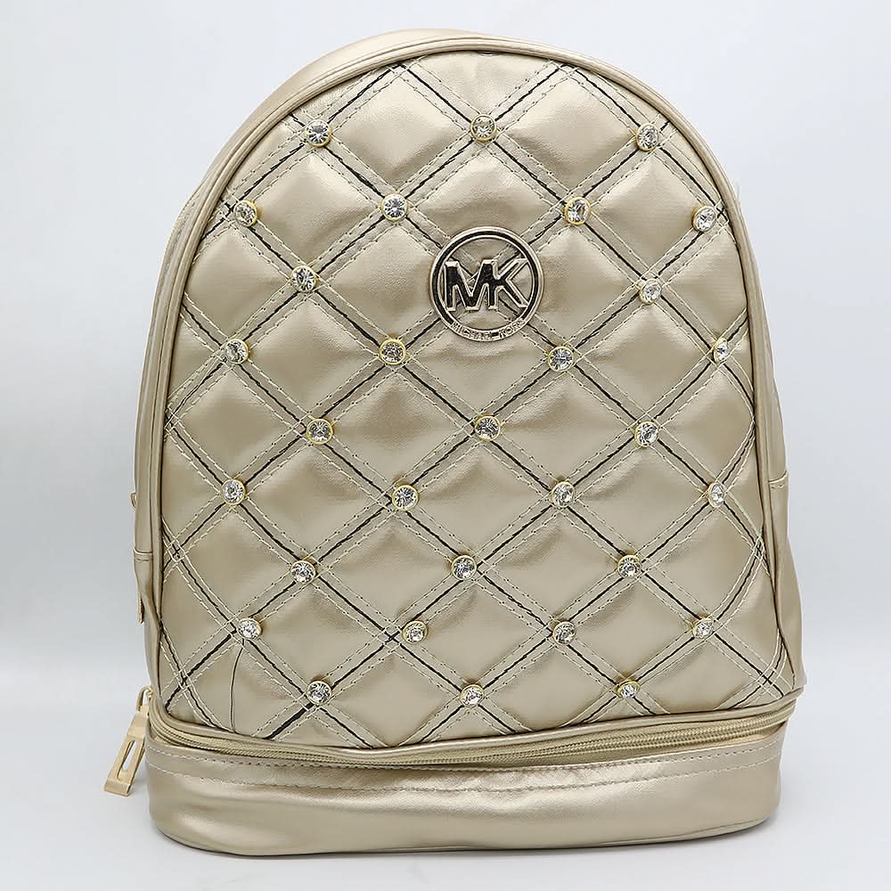 Girls Backpack 7580 - Golden, Kids, Kids Bags, Chase Value, Chase Value