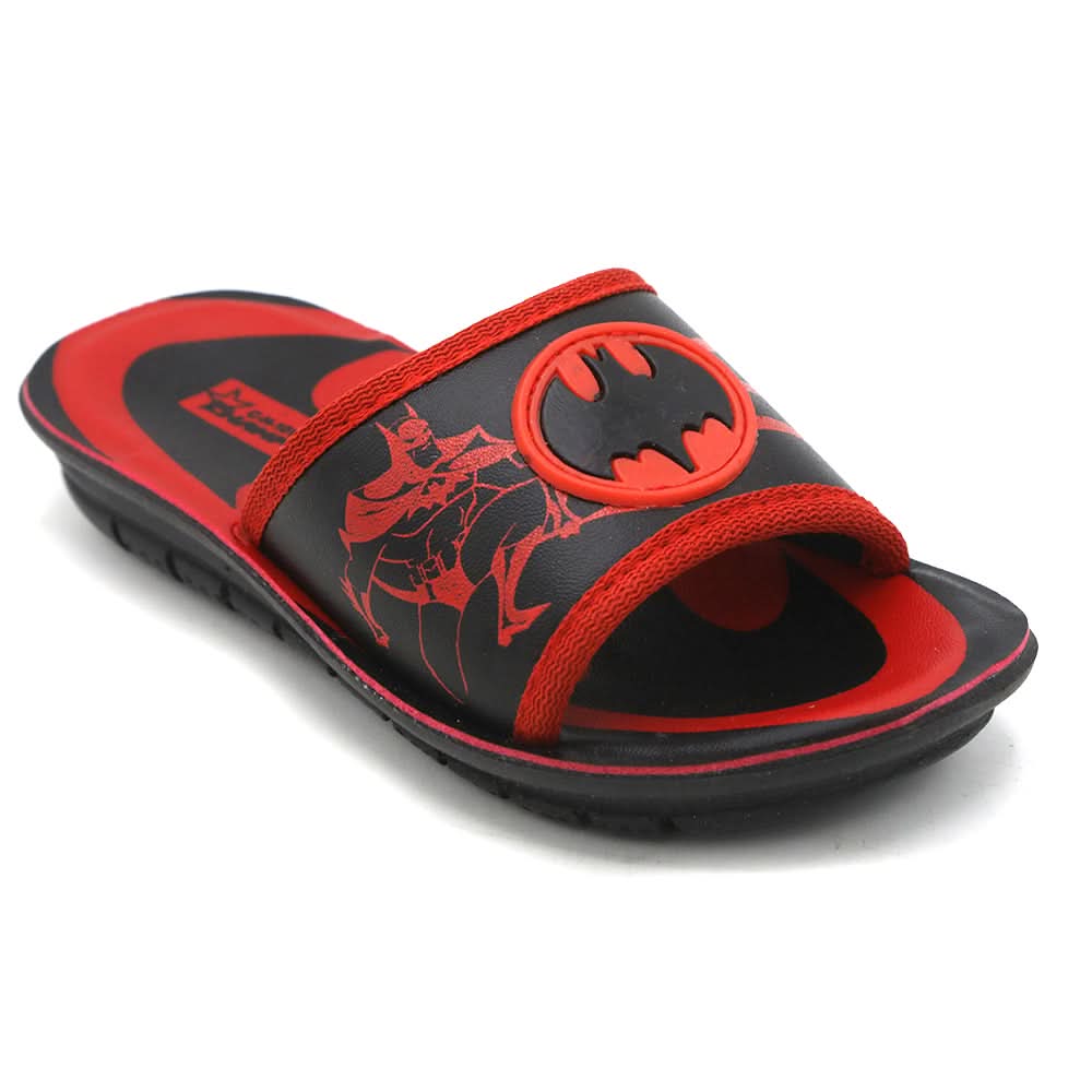 Boys Slipper - Red, Boys Slippers, Chase Value, Chase Value