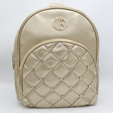 Women's Backpack 7575 - Golden, Women, Bags, Chase Value, Chase Value