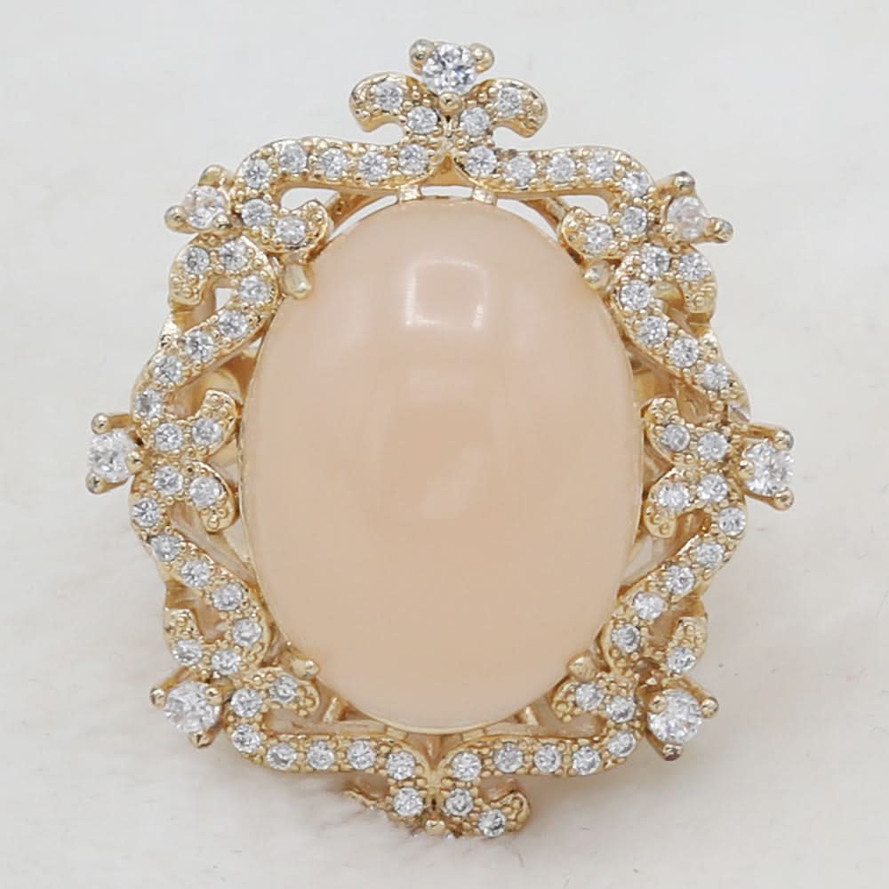 Women's Fancy Ring - Tea Pink, Women, Finger Rings, Chase Value, Chase Value