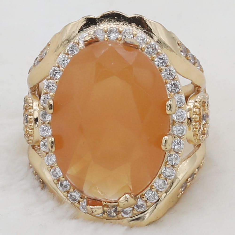 Women's Fancy Ring - Peach, Women, Finger Rings, Chase Value, Chase Value
