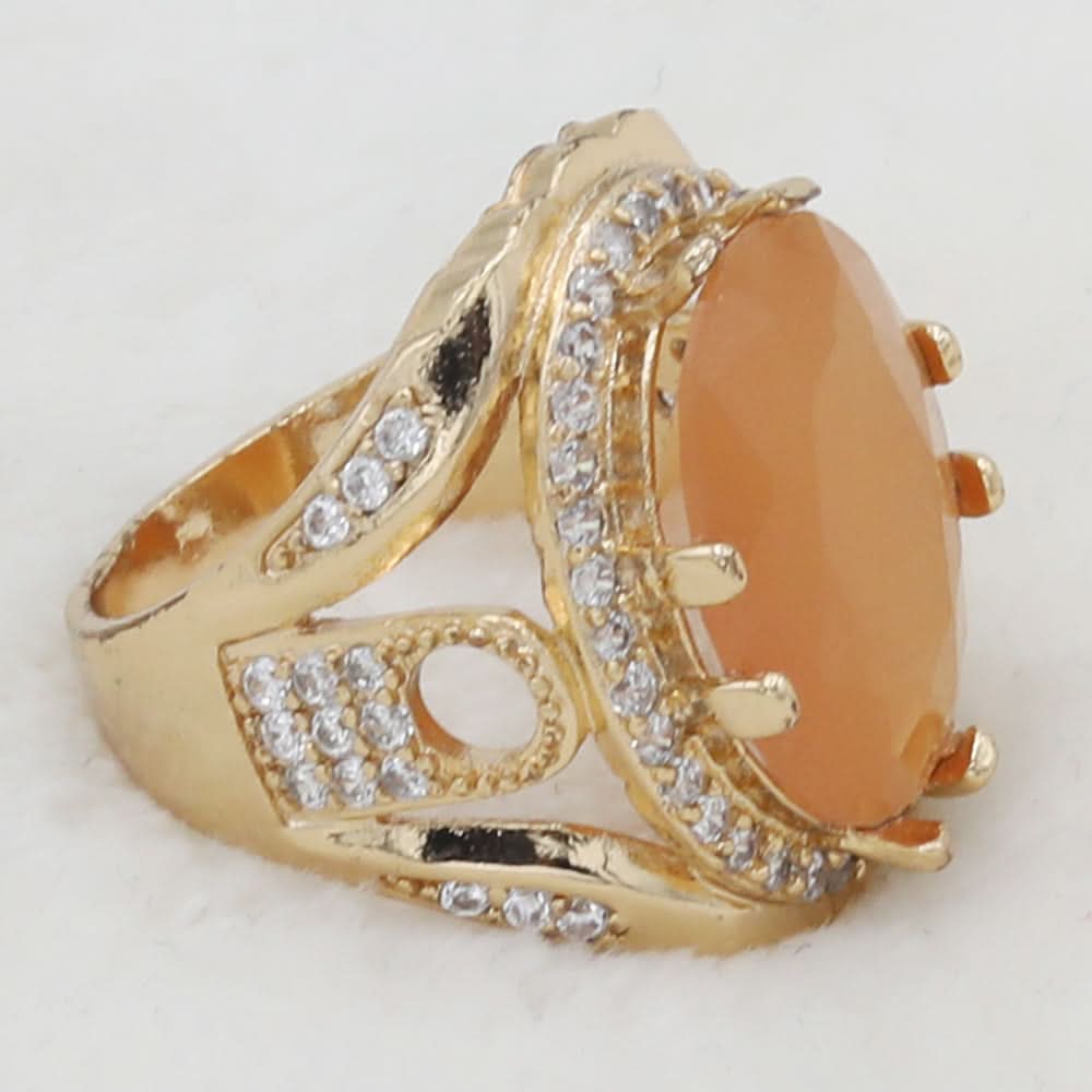Women's Fancy Ring - Peach, Women, Finger Rings, Chase Value, Chase Value