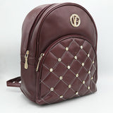 Women's Backpack 7575 - Maroon, Women, Bags, Chase Value, Chase Value