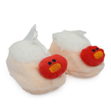 Newborn Booties - Red - Peach, Kids, NB Shoes And Socks, Chase Value, Chase Value