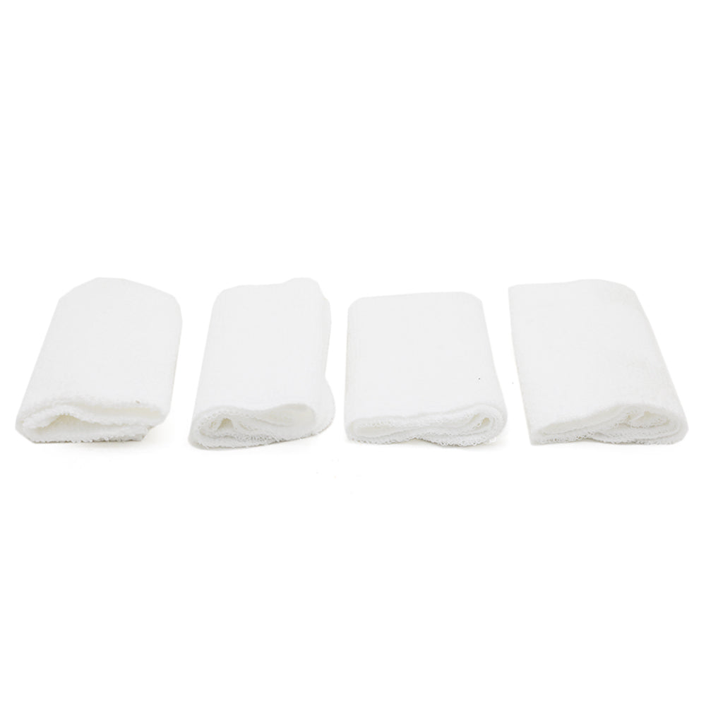 Multipurpose Towels 4Pcs - White, Home & Lifestyle, Bath Towels, Chase Value, Chase Value