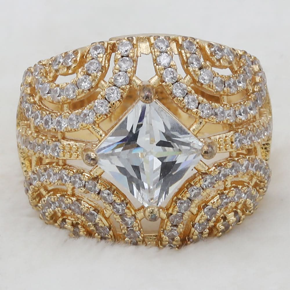 Women's Fancy Ring - Golden, Women, Finger Rings, Chase Value, Chase Value