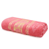 Embossed Flower Bath Towel - Coral, Home & Lifestyle, Bath Towels, Chase Value, Chase Value