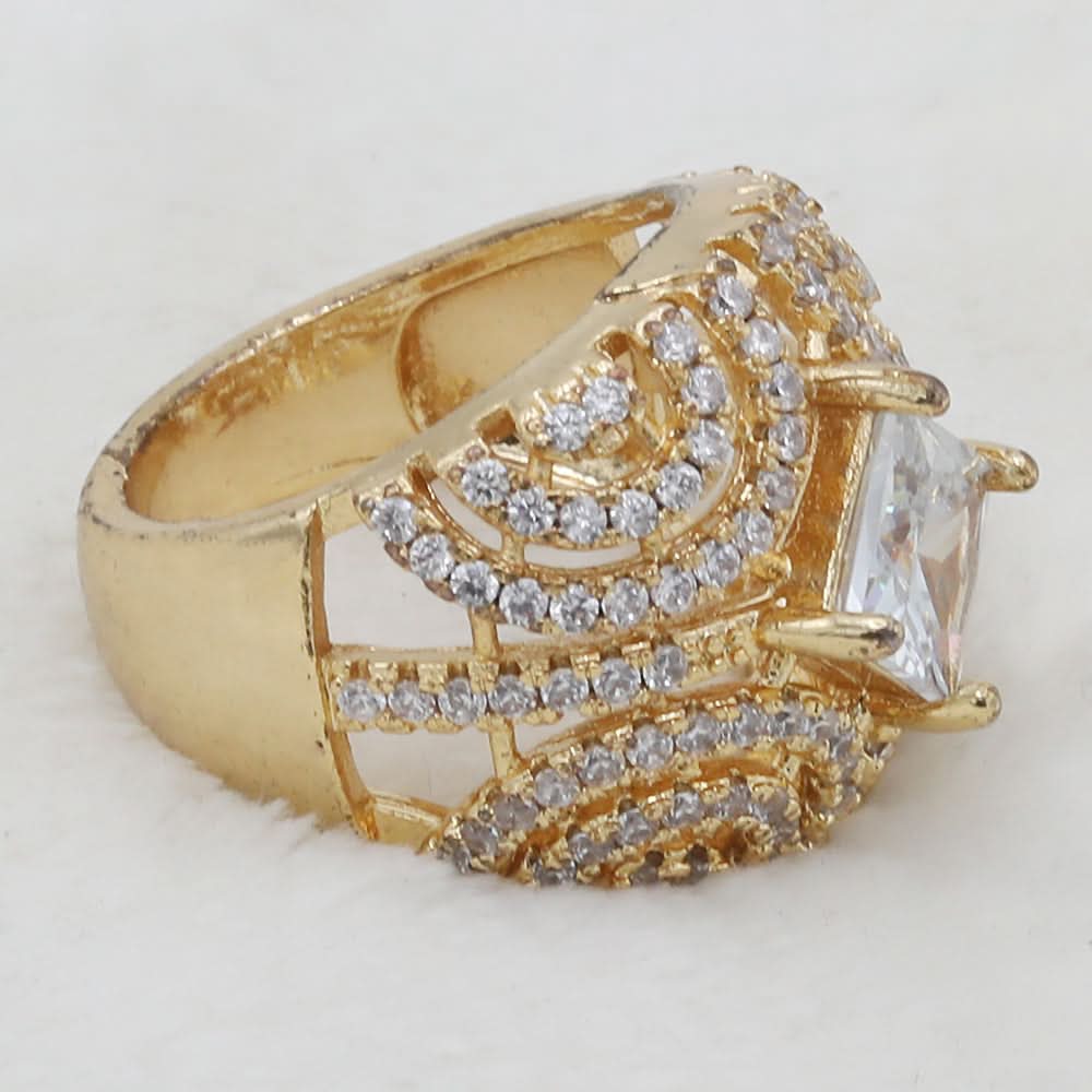 Women's Fancy Ring - Golden, Women, Finger Rings, Chase Value, Chase Value