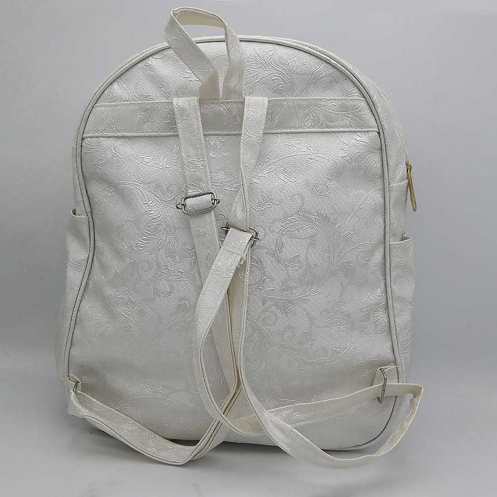 Girls Backpack 6562 - White, Kids, Kids Bags, Chase Value, Chase Value