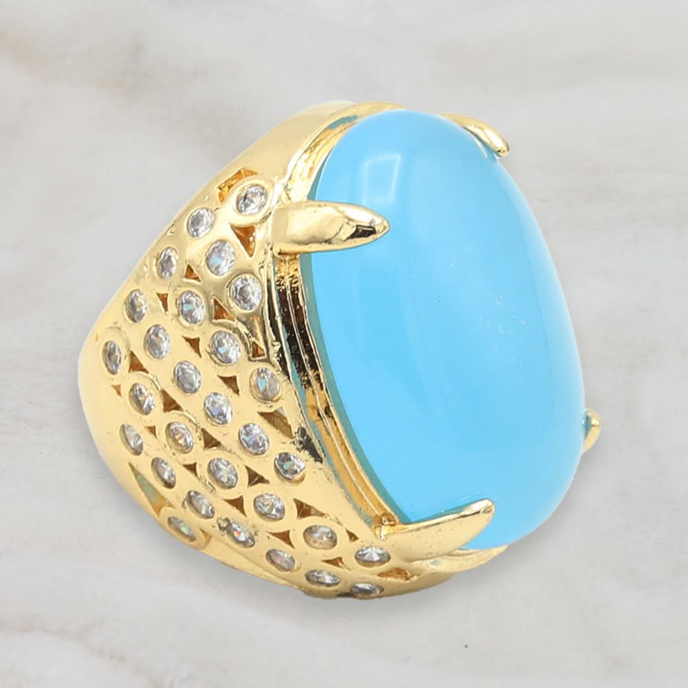 Women's Fancy Ring - Sky Blue, Women, Finger Rings, Chase Value, Chase Value