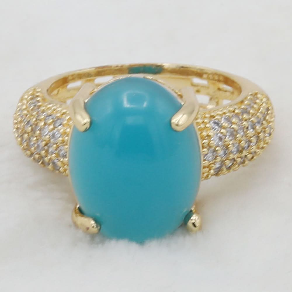 Women's Fancy Ring - Sea Green, Women, Finger Rings, Chase Value, Chase Value